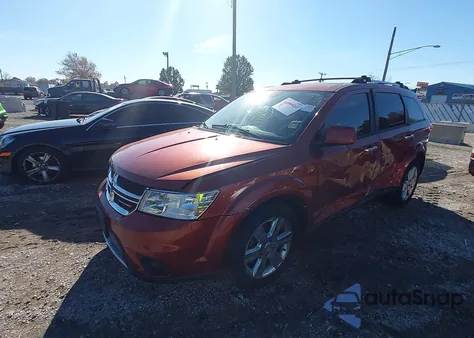 2012 Dodge Journey R/T z USA, uszkodzony, nr VIN 3C4PDDFG0CT283330